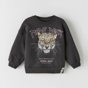 Tiger Sweatshirt Size 7 NWT